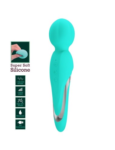 PRETTY LOVE - WALTER VIBRATOR WAND AQUA GREEN