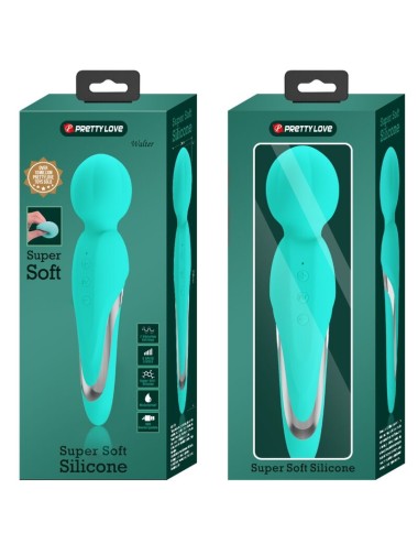 PRETTY LOVE - WALTER VIBRATOR WAND AQUA GREEN