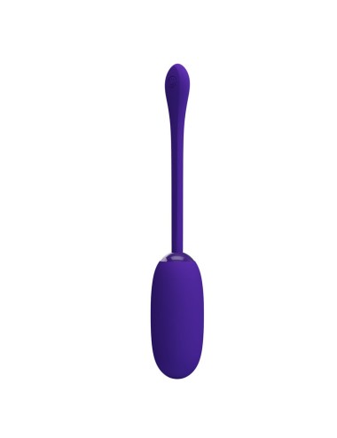 PRETTY LOVE - JULIUS WATERPROOF-RECHARGEABLE VIBRATING EGG PURPLE