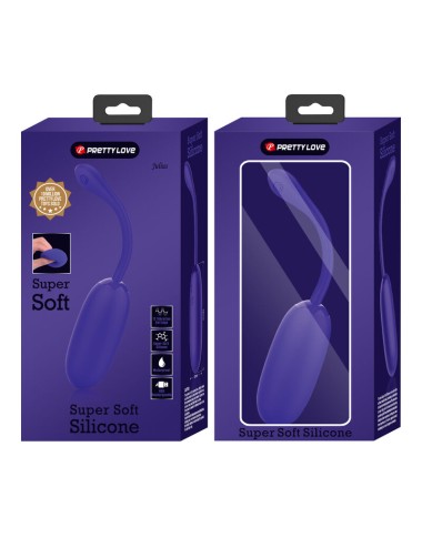 PRETTY LOVE - JULIUS WATERPROOF-RECHARGEABLE VIBRATING EGG PURPLE