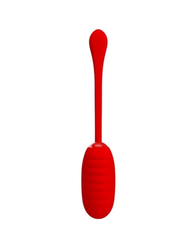 PRETTY LOVE - KIRK RECHARGEABLE VIBRATING EGG RED