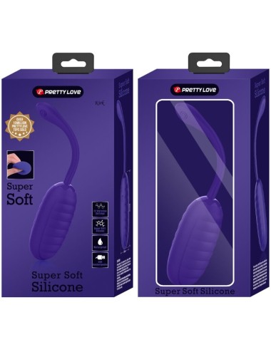 PRETTY LOVE - KIRK RECHARGEABLE VIBRATING EGG PURPLE