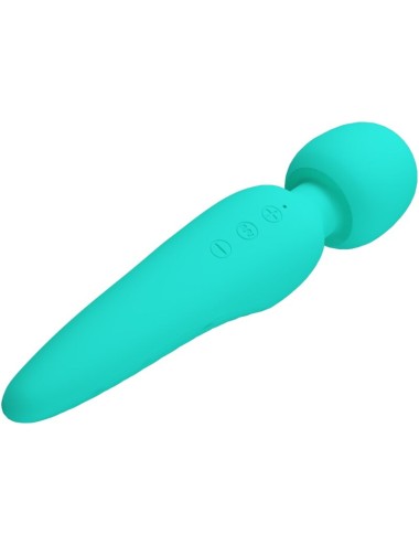 PRETTY LOVE - MEREDITH MASSAGER 12 VIBRATION MODES AQUA GREEN