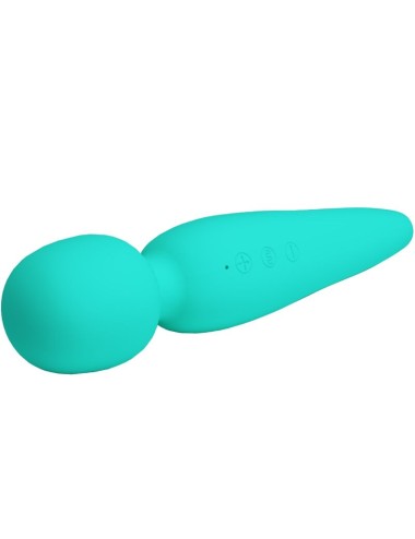 PRETTY LOVE - MEREDITH MASSAGER 12 VIBRATION MODES AQUA GREEN