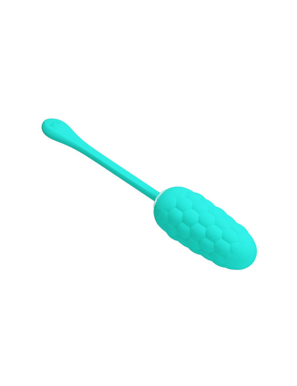 PRETTY LOVE - VIBRATING EGG WITH AQUA GREEN RECHARGEABLE MARINE TEXTURE PRETTY LOVE - VIBRATING EGG WITH AQUA GREEN RECHARGEABLE MARINE TEXTURE