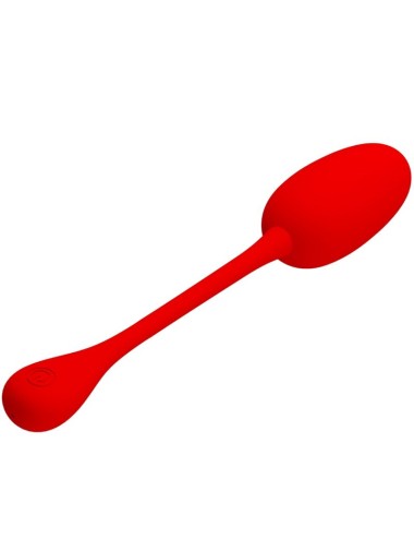 PRETTY LOVE - KNUCKER RED RECHARGEABLE VIBRATING EGG