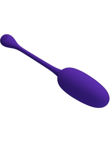 PRETTY LOVE - KNUCKER PURPLE RECHARGEABLE VIBRATING EGG