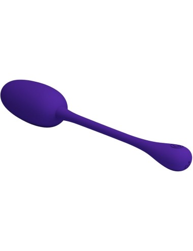 PRETTY LOVE - KNUCKER PURPLE RECHARGEABLE VIBRATING EGG