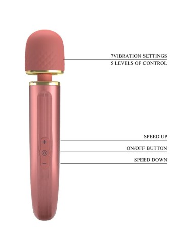 PRETTY LOVE - MASSAGER 7 VIBRATION MODES PINK