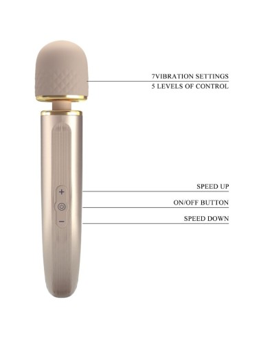 PRETTY LOVE - MASSAGER 7 VIBRATION MODES CHAMPAGNE