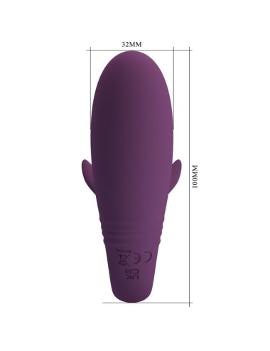 PRETTY LOVE - JAYLEEN VIBRATOR APP REMOTE CONTROL PURPLE