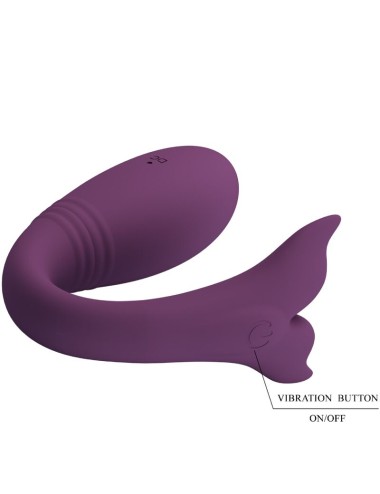 PRETTY LOVE - JAYLEEN VIBRATOR APP REMOTE CONTROL PURPLE