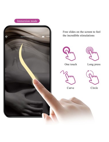 PRETTY LOVE - JAYLEEN VIBRATOR APP REMOTE CONTROL PURPLE