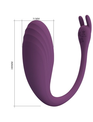PRETTY LOVE - CATALINA VIBRATOR APP REMOTE CONTROL PURPLE