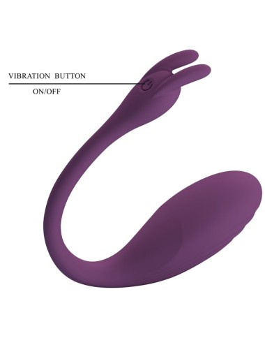 PRETTY LOVE - CATALINA VIBRATOR APP REMOTE CONTROL PURPLE