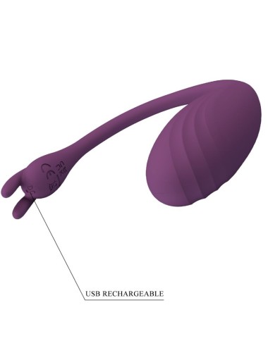 PRETTY LOVE - CATALINA VIBRATOR APP REMOTE CONTROL PURPLE