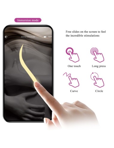 PRETTY LOVE - CATALINA VIBRATOR APP REMOTE CONTROL PURPLE