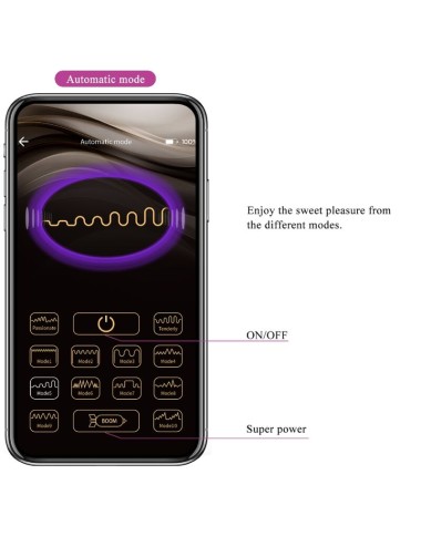 PRETTY LOVE - ELVIRA KEGEL BALLS APP REMOTE CONTROL PURPLE