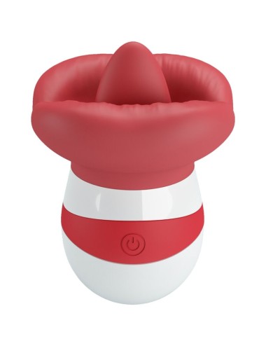 PRETTY LOVE - MINA TONGUE STIMULATOR LIGHT RED