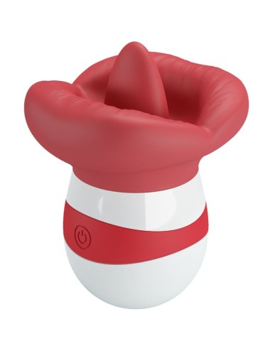 PRETTY LOVE - MINA TONGUE STIMULATOR LIGHT RED