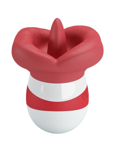 PRETTY LOVE - MINA TONGUE STIMULATOR LIGHT RED