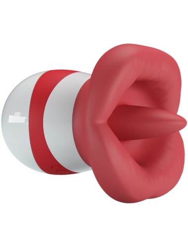 PRETTY LOVE - MINA TONGUE STIMULATOR LIGHT RED