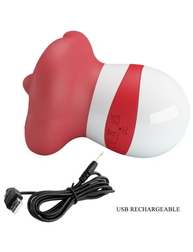 PRETTY LOVE - MINA TONGUE STIMULATOR LIGHT RED