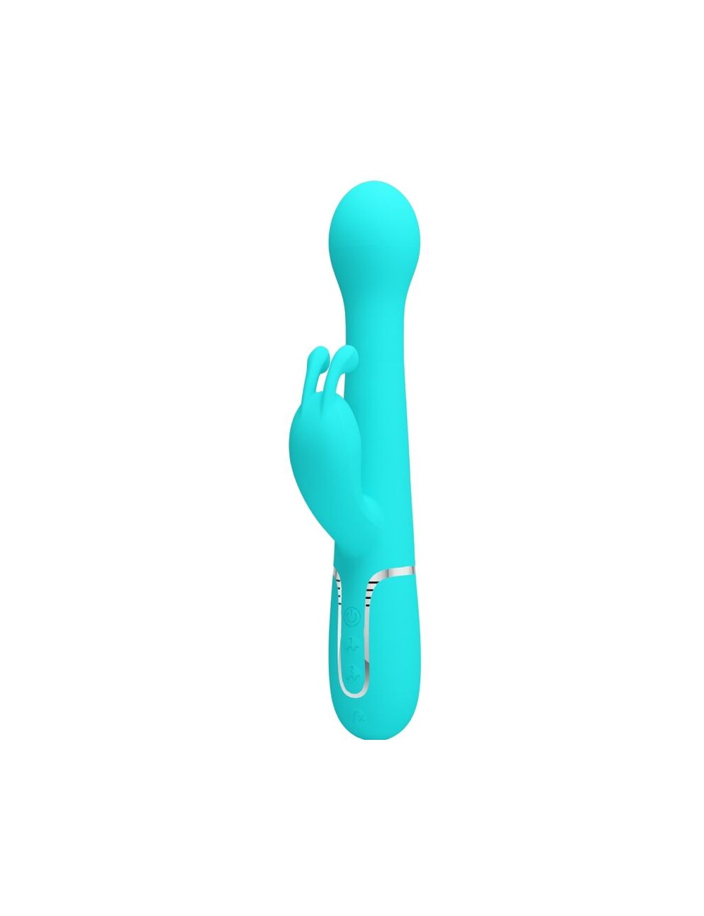 PRETTY LOVE - DEJON RABBIT VIBRATOR 3 IN 1 MULTIFUNCTION AQUA GREEN PRETTY LOVE - DEJON RABBIT VIBRATOR 3 IN 1 MULTIFUNCTION AQUA GREEN