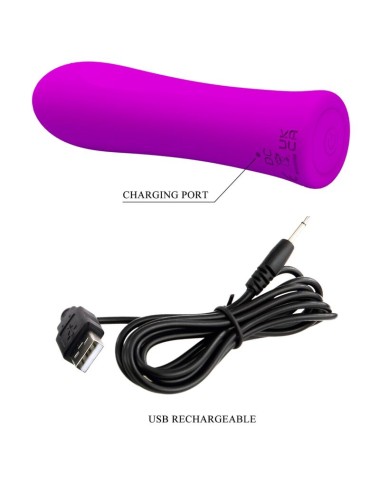 PRETTY LOVE - ALFREDA SUPER POWER VIBRATOR VIOLET