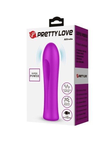 PRETTY LOVE - ALFREDA SUPER POWER VIBRATOR VIOLET