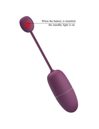 PRETTY LOVE - NYMPH VIBRATING EGG APP CONTROLLED LILA