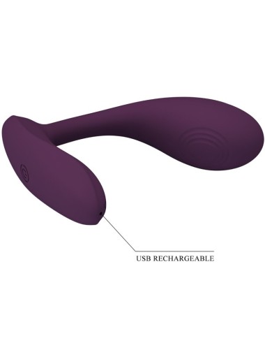PRETTY LOVE - BAIRD G-SPOT 12 VIBRATIONS RECHARGEABLE LILA APP