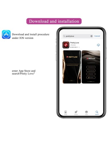 PRETTY LOVE - BAIRD G-SPOT 12 VIBRATIONS RECHARGEABLE LILA APP
