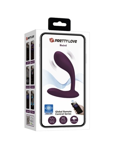 PRETTY LOVE - BAIRD G-SPOT 12 VIBRATIONS RECHARGEABLE LILA APP