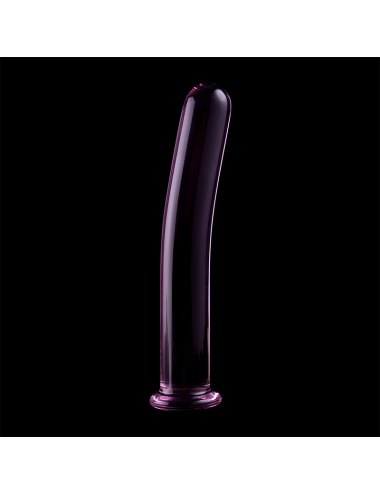 NEBULA SERIES BY IBIZA - MODEL 17 DILDO BOROSILICATE GLASS PINK 18.5 CM -O- 3 CM