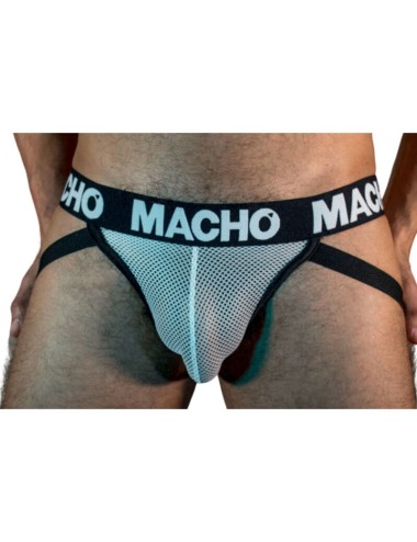 MACHO - MX26X1 JOCK GRID WHITE S