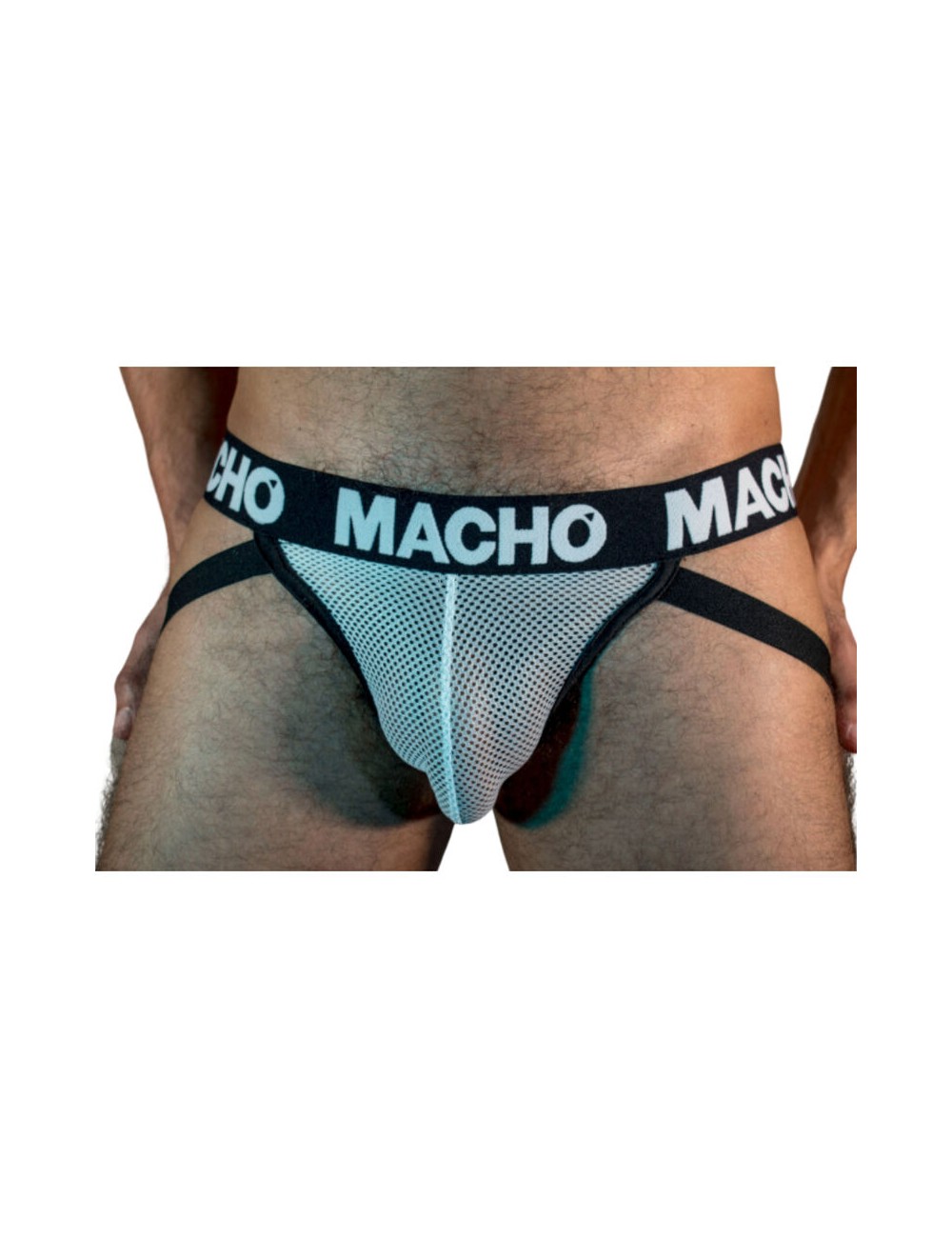 MACHO - MX26X1 JOCK GRID WHITE S