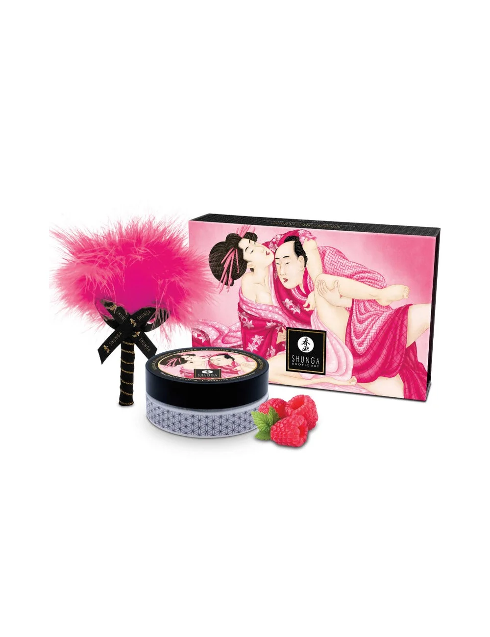 SHUNGA - EDIBLE MASSAGE POWDER KIT RASPBERRY SHUNGA - EDIBLE MASSAGE POWDER KIT RASPBERRY