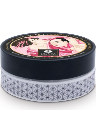 SHUNGA - EDIBLE MASSAGE POWDER KIT RASPBERRY