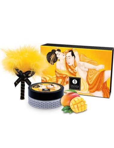 SHUNGA - EDIBLE MASSAGE POWDER KIT MANGO