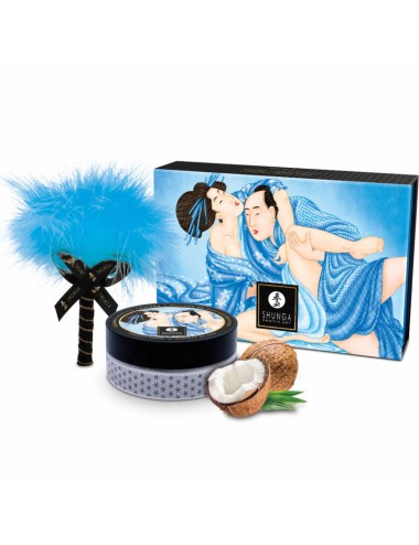 SHUNGA - EDIBLE COCONUT MASSAGE POWDER KIT