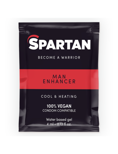 SPARTAN - MALE ENHANCER GEL HOT-COLD EFFECT 100% VEGAN 4ML