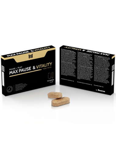 BLACK BULL - MAX PAUSE & VITALITY RETARDANT FOR MEN 10 CAPSULES