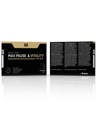 BLACK BULL - MAX PAUSE & VITALITY RETARDANT FOR MEN 10 CAPSULES