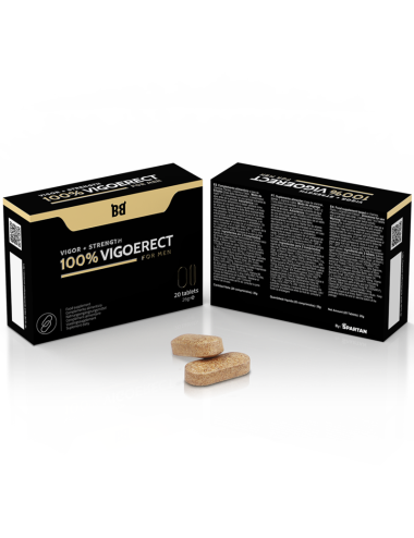 BLACK BULL - 100% VIGOERECT VIGOR + STRENGTH FOR MEN 20 TABLETS