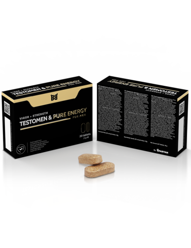 BLACK BULL - TESTOMEN & PURE ENERGY ENHANCER FOR MEN 20 CAPSULES