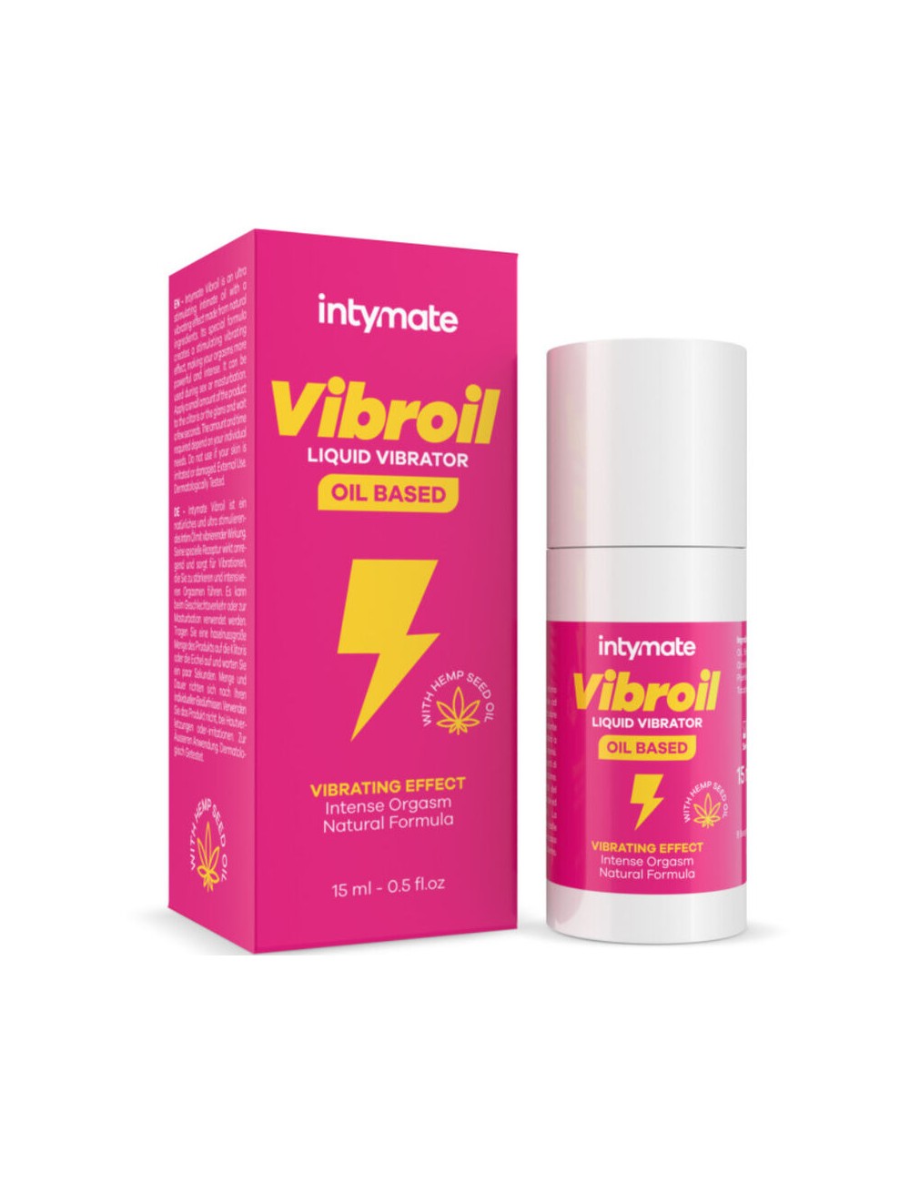 INTIMATELINE INTYMATE - VIBROIL INTIMATE OIL FOR HER VIBRATING EFFECT 15 ML