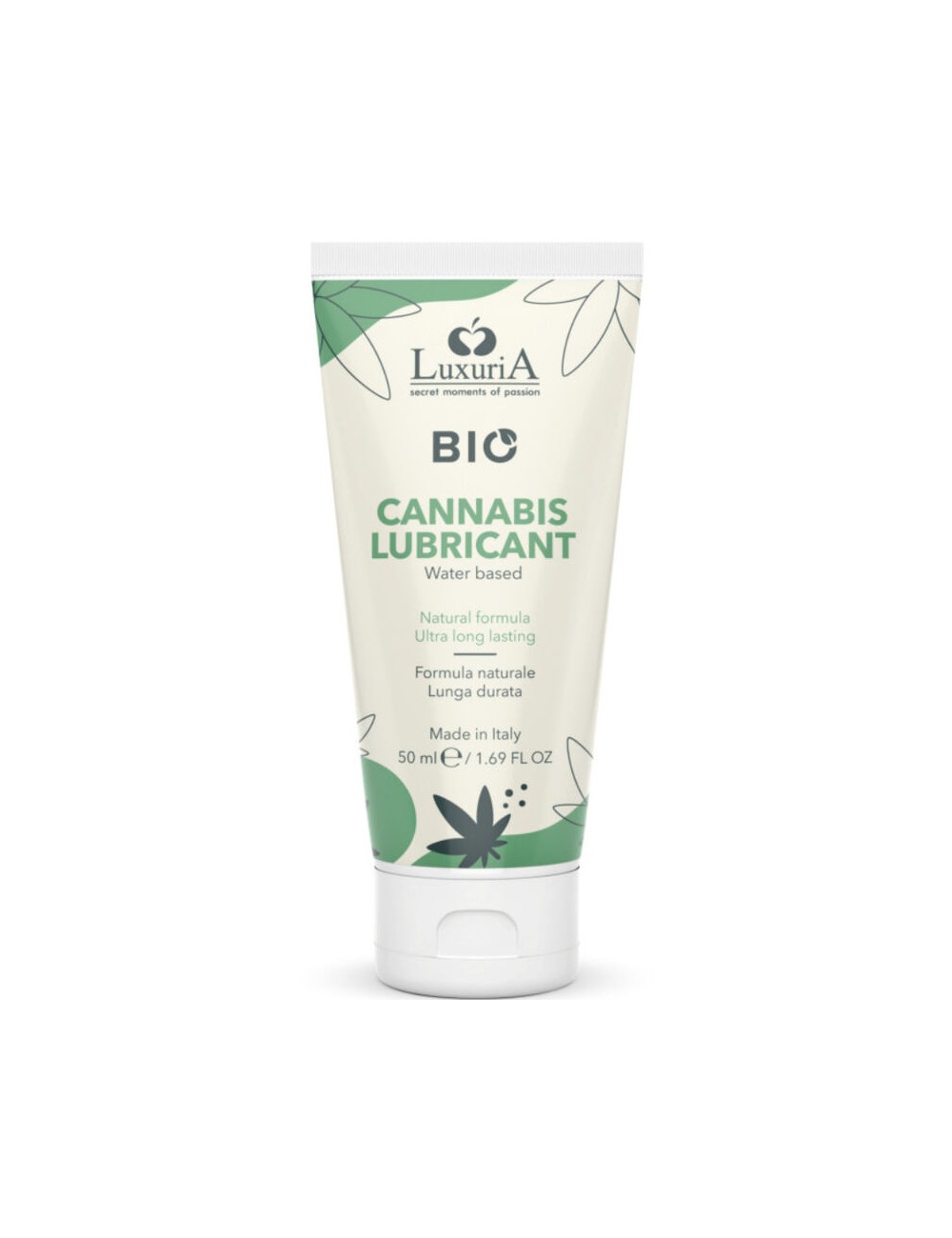 INTIMATELINE - LUXURIA BIO CANNABIS WATER-BASED LUBRICANT 50 ML