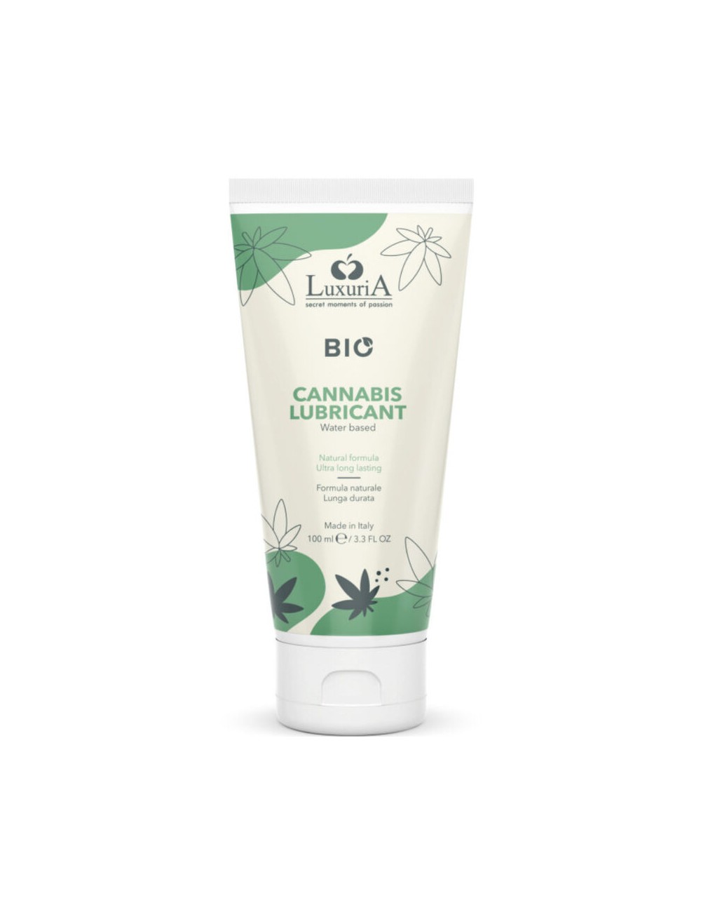 INTIMATELINE - LUXURIA BIO CANNABIS WATER-BASED LUBRICANT 100 ML INTIMATELINE - LUXURIA BIO CANNABIS WATER-BASED LUBRICANT 100 ML