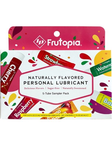 ID FRUTOPIA - ASSORTED LUBRICANT 5 PACK 12 ML